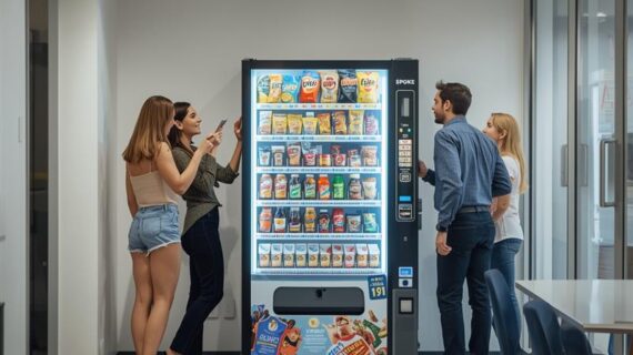 How Free Vending Machines for Business Can Change Your Workplace