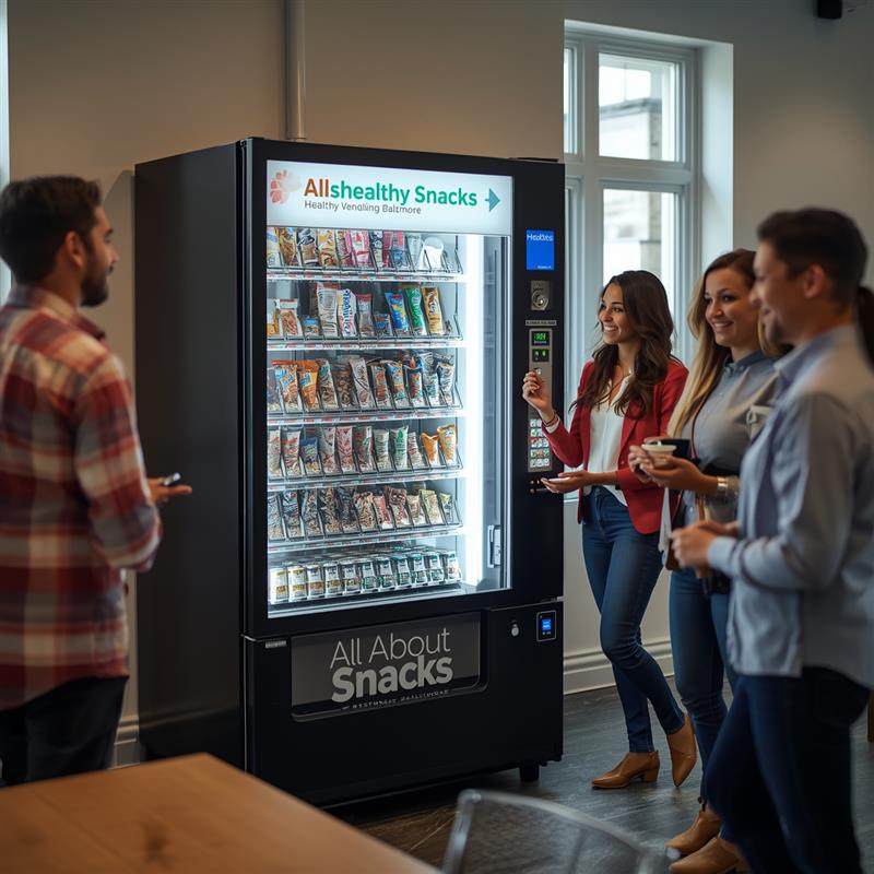 Why Your Workplace Needs a Healthy Snacks Vending Service Baltimore Can Trust