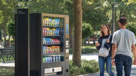 Outdoor Snack Vending Machines The Future of Convenient Snacking Anywhere