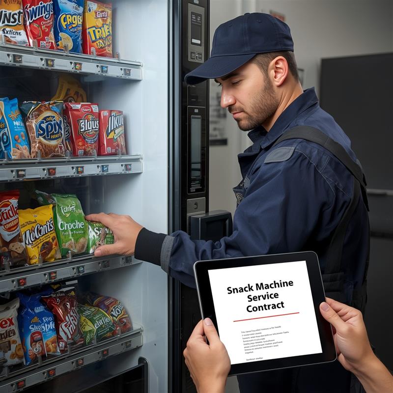 Snack Machine Service Contract The Complete Guide for U.S. Businesses in 2025