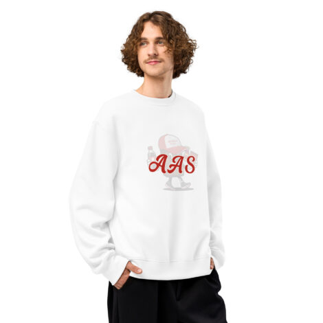 Oversized heavyweight sweatshirt